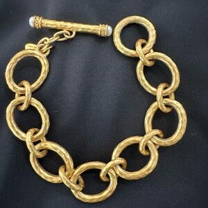 Julie Vos Gold Link Bracelet
